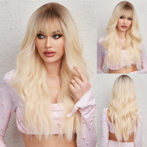 【Erica 29】26 inches Wavy long  Fashion Wig LC8008