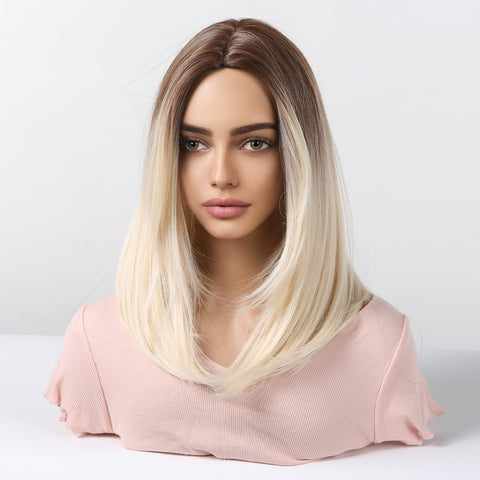 【WAVES】Haircube long Bob Straight Synthetic Wigs  lc316-1