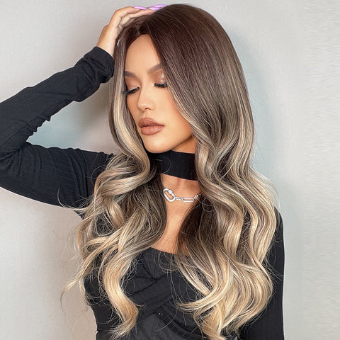 【WAVES】Loose Wave Synthetic Wig 26inch LC458