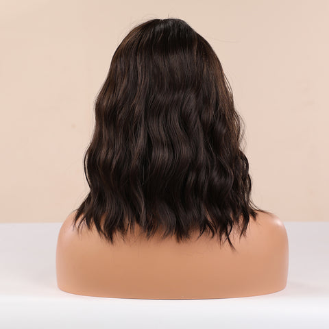🔥NEW ARRIVAL!!!🔥【YW49】12 inches wave short bob hair black women wig LC210-4