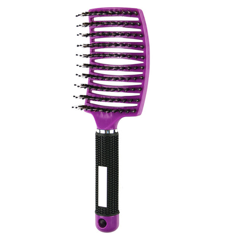 Large Curved Comb Fluffy Style Smoothing Comb Hairdressing brush Hair Styling Easy to Use Convenient