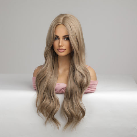 【Cici 29】🔥BUY 3 WIG PAY 2 WIG🔥Natural Wave  Long  Fashion Wig LC041-1