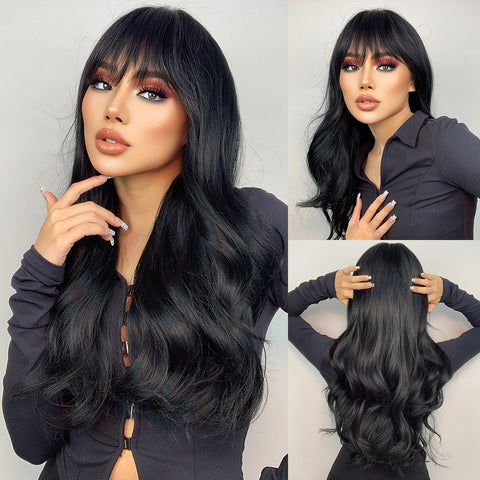 🔥NEW ARRIVAL!!!🔥【YW10】26 inchesNatural Wavy Long Fashion Wig LC344